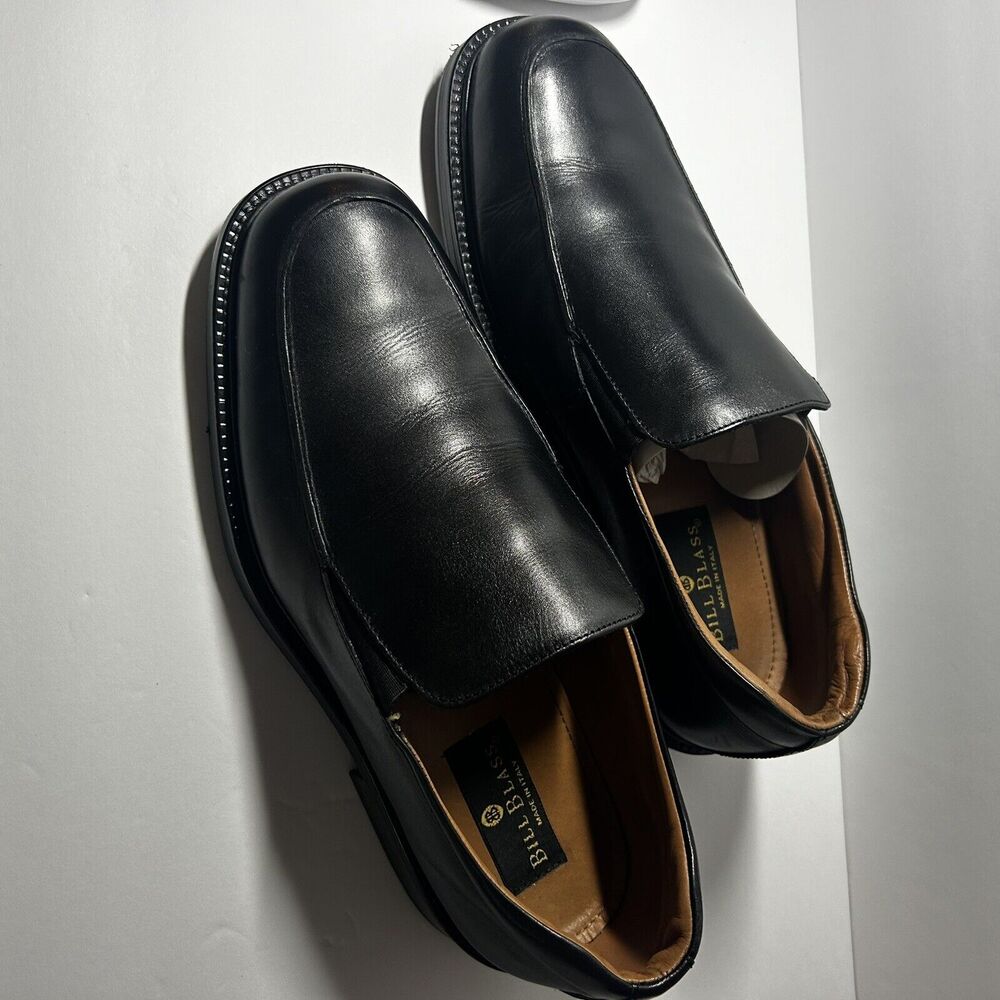 BILL BLASS Men's Dress Loafer Brown Leather ITALY William Comfort System Size 10